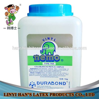 1kg NEMO water based white PVAc adhesive glue for wood usage